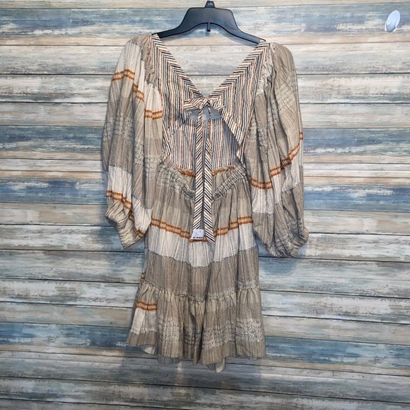 Free people all lined up size medium mini dress - Picture 6 of 8